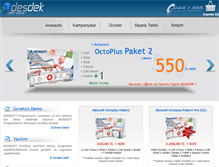 Tablet Screenshot of desdek.com